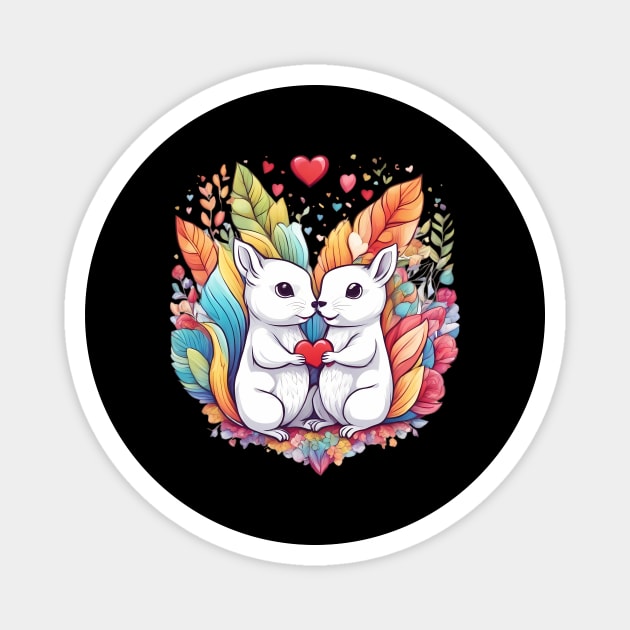 Cute Squirrel Magnet by animegirlnft